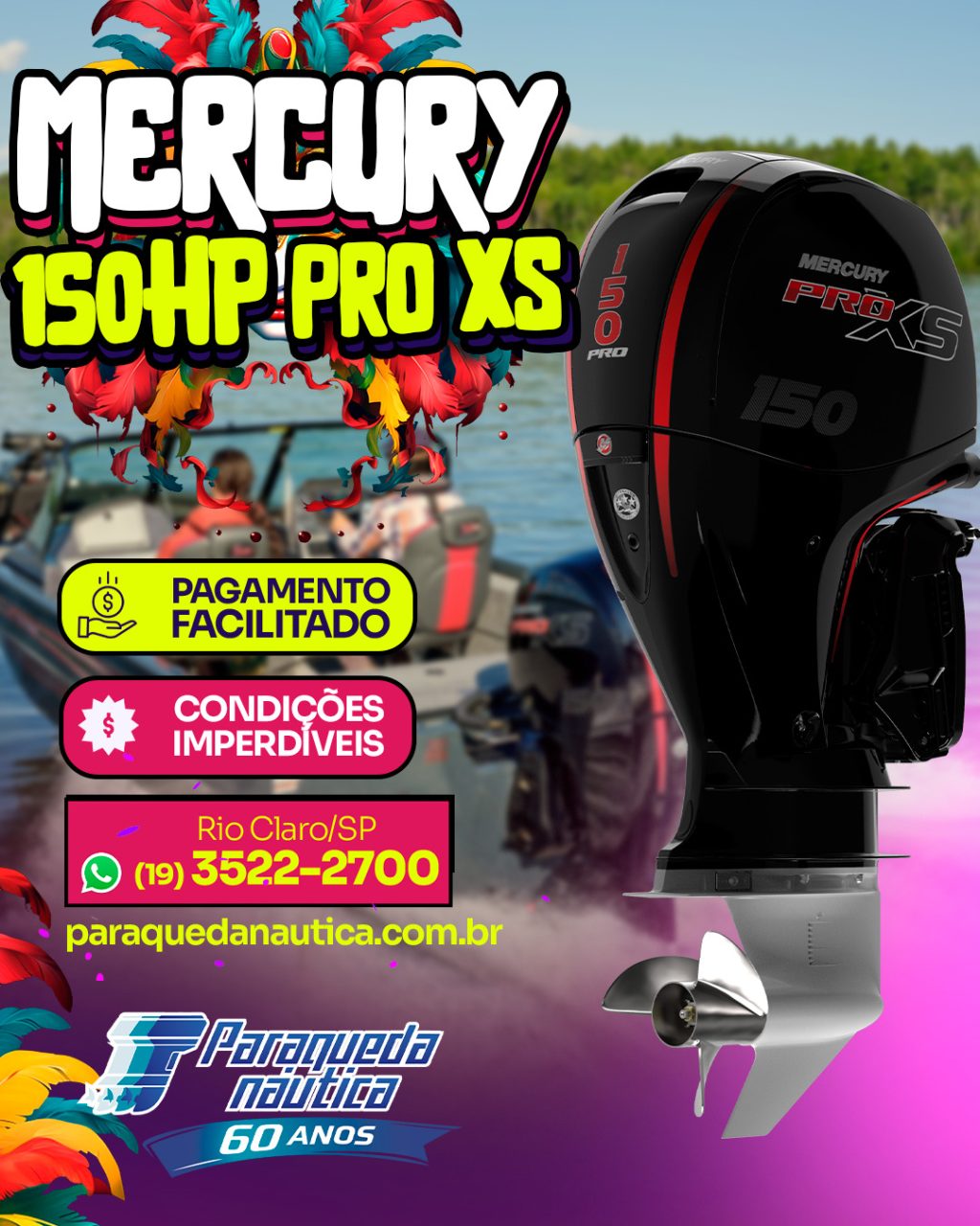 Instagram post from paraquedanautica. This post is in position 2.